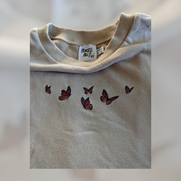 Princess Polly Tops - Princess Polly Monarch Crewneck